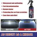 3PC Multi-functional Coating Renewal Agent, 3 in 1 High Protection Quick Car Coating Spray Fast-Acting, Ceramic Coating Agent Spray, High Protection Nano Coat, Anti Dirt - Boost Gloss