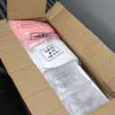 Windyun 4 Pack Kids Teepee Tent for Slumber Party with Mattress and Lights, Sleepover Tents for Girls Boys Indoor Outdoor Cotton Teepee with Airbed Tray Blanket Birthday Party Supplies(Pink)