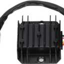 Regulator Rectifier Motorcycle Voltage Stabilizer Current Rectifier Voltage Regulator 4 Wires 4 Pins 12V Universal Motorcycle Voltage