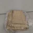 16 Pcs Thanksgiving Rustic Jute Placemat 17 x 11'' Farmhouse Natural Burlap Grateful Grace Warmth Peace Love Gather Joy Family Table Placemat for Fall Thanksgiving Dining Table Decor, 8 Style