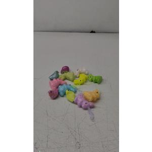 14 Pieces Easter Rabbit Ornaments,Glitter Bunny Decorations,Multicolored Hanging Ornament Craft Decor for Easter Party Supplies