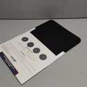 Toaster Oven Liners for Bottom of Oven (4 Pack) Reusable Non-Stick Heat Resistant Toaster Liners, Compatible with Breville, Cuisinart, Black & Decker, Dash, and More - Air Fryer Liners 12"x12" (Black)