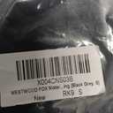 WESTWOOD FOX Motorcycle Gloves Winter Motorbike Gloves for Men and Women, Splashproof Motorcycle Gloves, Touchscreen Lightweight Warm Riding Gloves for BMX, ATV, UTV Mountain Biking (Small, Black Grey)