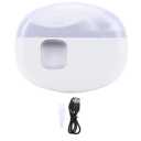 Electric Fingernail Cutter, Multifunctional Electric Nail Grinder, Suitable for Nail Polishing and Trimming Baby Nails, Labor Saving and Efficient (White)