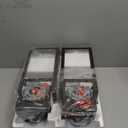 19" Large Outdoor Wall Lantern 2 Pack, Bronze Exterior Lighting Fixtures Porch Light, Outdoor Light Fixtures Waterproof Wall Sconce Lamps Outside Lights for House Patio Garage Porch (Bronze(No Sensor))