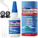 Super Glue for Rubber Repair, 30g Silicone Adhesive for Tube, Silicone Rubber, Edge, Seals, Gaskets, Soles, Hose, Mat & Neoprene Repair