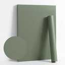 Dimoon 394''x17.7'' Green Peel and Stick Wallpaper Contact Paper Modern Self Adhesive Wall Paper Removable Renter Friendly Textured Solid Color Shelf Cabinet Vinyl Roll (394''x17.7'',Leaf Green) - 2 Pieces