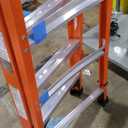 Louisville Ladder 6-Foot Fiberglass Step Ladder, 375-Pound Load Capacity, Type IAA, FS1406HD