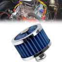 RYANSTAR RACING 23MM High Flow Vent Valve Cover Breather Filter Universal Car Air Filter Cold Air Intake Filter Small Air Filter Breather Universal Air Vent Cover Blue