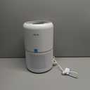 LEVOIT Air Purifier for Home Allergies Pet Hair in Bedroom, Covers Up to 1073 ft by 56W High Torque Motor, AHAM VERIFIDE, 3-in-1 Filter with HEPA Sleep Mode, Remove Dust Smoke Odor, Core300-P, White