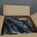 Amazon Basics Slim, Velvet, Non-Slip Suit Clothes Hangers, Black/Rose Gold - Pack of 100