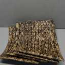 CENBOSS Rattan Christmas Tree Collar, Wicker Tree Skirt & Stand Base Cover (Black Wash, 24 inch)