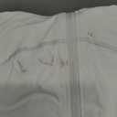 AVGO Women's Cropped Running Workout Jackets Zip Slim Fit Athletic Tops with Thumb Holes (Large, Glacier Gray)