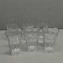 Duralex Tempered Glass, Made In France Picardie Clear Tumbler, Set of 6, 12.62 oz.