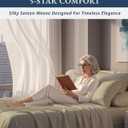 100% Egyptian Cotton King Size Bed Sheets - Naturally Breathable & Durable Winter Comfort, Ultra-Soft Hotel Comfort with 15" Deep Pocket King Sheets, Silky Sateen Weave Luxury You Can Feel - Linen