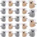 24pcs Koala Clip Pencil Buddy Clip On Pencil Topper Animal Hungers Koala Birthday