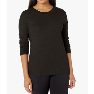 Fruit of the Loom Women's Micro Waffle Premium Thermal Underwear Tee Shirt 2 Pack Extra Small