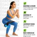 Hip Thrust Belt for Dumbbells, Kettlebells & Barbells  Adjustable Anti-Slip Exercise Belt for Glute, Waist & Core Training  EVA Fitness Belt for Home & Gym Workouts