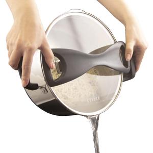 Stainless Steel Pasta Pot, Dutch Oven, Induction Pasta Pot with Strainer Lid, Stock Pot/Soup Pot, Easy Cleanup Stylish Cookware, Dishwasher Safe, 5 Quart