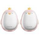 Gaiatop Magnetic Hand Warmers Rechargeable 2 Pack, 3 Settings Cute Pocket Penguin, Fast Hot Hands Reusable Portable Electric Heater for Camping Hunting Golf, Stocking Stuffers Gifts for Women Men
