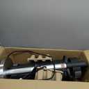 SereneLife Infrared Patio Heater, Electric Patio Heater for Indoor/Outdoor Use, Portable Heater, 900 W, for Restaurant, Patio, Backyard, Garage, Decks (Black)