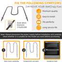 AMI PARTS 316203200 Broil Element Compatible with Ken-more Frig-idaire Oven Bake Element Replacement, Replaces 832973 AP2126395 PS439671 316199900 AH439671 CH3200