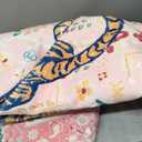 4x6 Washable Non-Slip Area Rug, Tropical Pink Boho Vintage Jungle Tiger Rug, Soft Cozy Faux Cashmere Low Pile Animal Print Rug for Girls Room, Nursery, Entryway, Easy to Clean Decorative Carpet