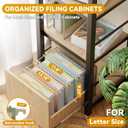 Plastic Extra Capacity Hanging File Folder Letter Size,Heavy Duty 2" Expandable File Folder with Tabs,Reinforced Job File Cabinet Folders,12 Pack Pastel Hang Folder for File Box Drawers Frame