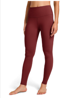 Colorfulkoala Women's Dreamlux High Waisted Workout Leggings 25" / 28" Inseam Yoga Pants, M