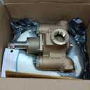 SYMMONS INDUSTRIES 7-400 Tempcontrol Thermostatic Mixing Valve, 3/4" x 1", Rough Brass