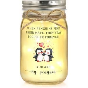Valentines Day Gifts for Him Her Boyfriend Girlfriend, Anniversary for Men Women Couple, Romantic I Love You Gifts for Husband Wife Birthday Wedding Engagement Christmas Gift You Are My Penguin