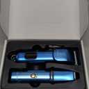 Dog Grooming Kit, Dog Clippers for Grooming for Thick Curly Coats, Professional Pet Hair Shaver Paw Trimmer Cordless Rechargeable Low Noise for Dogs Cats Animals Face Ear (Blue)