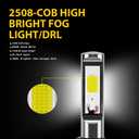 AUXLIGHT 881 889 886 894 862 896 898 LED Fog Light Bulbs 6000K Xenon White, Super Bright High Power COB Chips LED Fog Daytime Running Lights DRL Bulbs Replacement for Cars, Trucks (Pack of 2)