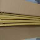 Over The Table Rod Stand with Clamps - Adjustable Table Arch Stand, Metal Table Rod for Wedding, Birthday, Halloween, and Christmas Decorations (29"-97" Length, 26"-42" Tall, Gold)