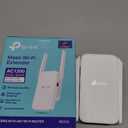 TP-Link AC1200 WiFi Extender, 2025 Wirecutter Best WiFi Extender, 1.2Gbps Home Signal Booster, Dual Band 5GHz/2.4GHz, Up to 1600 Sq.ft and 32 Devices, EasyMesh Compatible, One Ethernet Port (RE315)