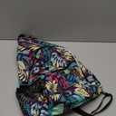 Sucipi Pickleball Bag - Men's & Women's Pickleball Backpack, Adjustable Sling Bag w/Fence Hook/Large Capacity/Safety Pocket (Purple Leaf, Large)