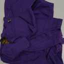Milwaukee Leather DM1006 Men's Purple Lightweight Denim Shirt with with Frayed Cut Off Sleeveless Look - Medium
