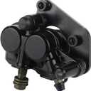 Black Front Brake Calipers 51mm Twin Piston Hydraulic Cylinder Caliper For Chinese 50cc-125cc ATV Quad Pit Pro Dirt Bike Go kart Apollo 140cc z40