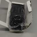 JMU Level 3 Black Disposable Face Mask, 4-Ply Medical Face Masks for Adults, 50 Pack