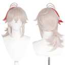 UTIEHD Costume Wig with 2 Wig Caps for Theme Parties, Photography/Video Shoots and Halloween (Kazuha)