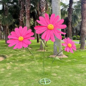Large Daisy Flowers Artificial,5.9 Ft Giant Paper Flower Decoration,Big Flowers Decor for Birthday Party,Garden,Office,Home,Wedding,Graduation,Shop Window Display(Rose)