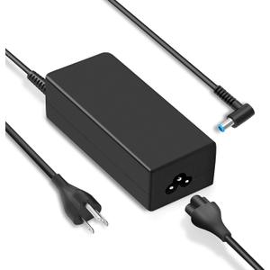 65W Laptop Charger Fit for Dell Latitude 3520 3420 3320,4.5mm tip AC Power Adapter for Dell Inspiron 13 14 15 16 17 3000 5000 Series,Round Connector,19.5V 3.34A Power Adapter Cord