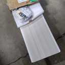 Art3d WPC Slat Wall Panels, 8-Pack 108 x 6 Inch 3D Wall Accents for Interior Wall Decor, Living Room, Bedroom, White