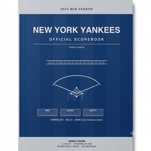 New York Yankees Official Scorebook