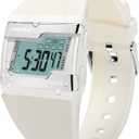 Digital Swimming Diving Wristwatch 10 ATM Waterproof with Multiple Functions of Lap Stopwatch, Alarm Clock, Calendar and Backlight