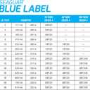 Seaguar Blue Label Fishing Leader Line for Saltwater, 100% Fluorocarbon, Clear, Multiple Sizes