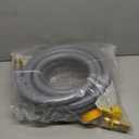 3/4 Inch Natural Gas Hose for Generator 30FT, Natural Gas Line for Generator, With Quick Connect Fittings Use for Heater, Grill, Generator NG Conversion, CSA, Outdoor Use