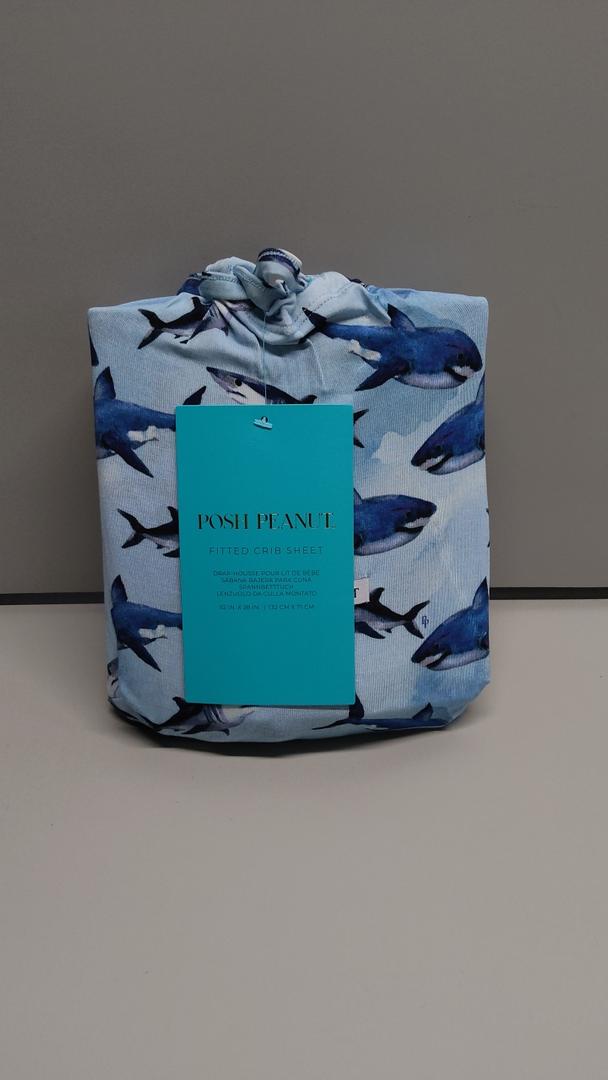 Posh Peanut Fitted Crib Sheet, Soft Viscose from Bamboo Fabric, Standard Crib and Toddler Mattresses 
52in*28in