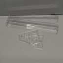 Nail Polish Organizer Clear Acrylic Eyeglasses Display Holder Essential Oil Storage Rack Makeup Stand Tray - 3 Layer