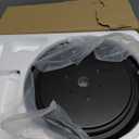 TCL Ceiling Fans with Lights, 52 Inch Low Profile Ceiling Fan with Light and Remote Control, Flush Mount, DC Reversible Motor, Noiseless, 6 Speeds Ceiling Fan for Bedroom (Black)